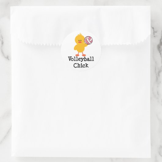 Stickers Volleyball Chick (Sac)