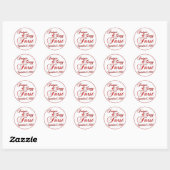Stickers voor aangepaste bruiloft (Vel)