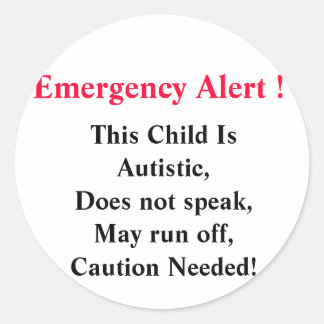 Stickers voor alarmering in noodgevallen