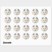 Stickers voor Arctic Fox (Vel)