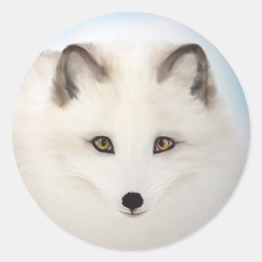 Stickers voor Arctic Fox (Voorkant)