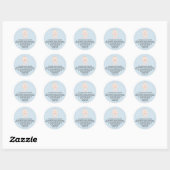 Stickers voor besnijdenis-herinnering voor pasgebo (Vel)