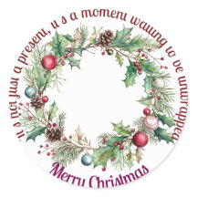 Stickers voor cadeauverpakking