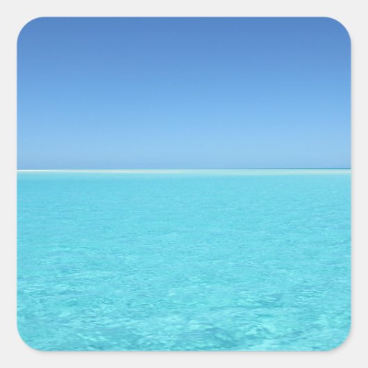 Stickers voor de Calm Ocean (Voorkant)