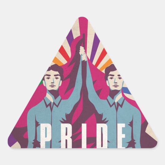 Stickers voor de  revolutie in de Pride Revolutie (Voorkant)