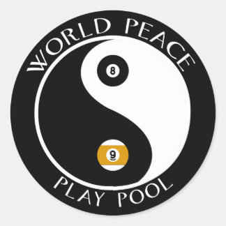 Stickers voor de wereldvrede