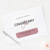 Stickers voor het etiketteren van cranberry jam (Envelop)