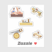 Stickers voor houtbewerking (Vel)