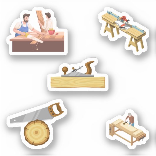 Stickers voor houtbewerking (Voorkant)