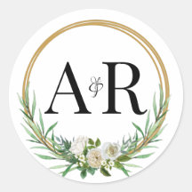 Stickers voor huwelijksuitnodiging