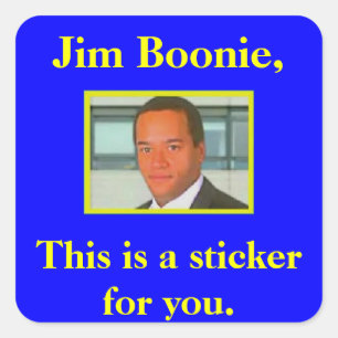 Stickers voor Jim Boonie