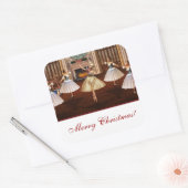 Stickers voor kerstcadeautjes in de Nutcracker Mer (Envelop)