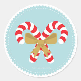 Stickers voor kerstSnoep