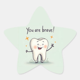 Stickers voor kleine tandartspatiënten
