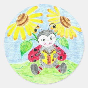 Stickers voor ladybug lezen