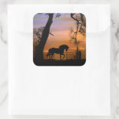 Stickers voor landpaarden (Tas)