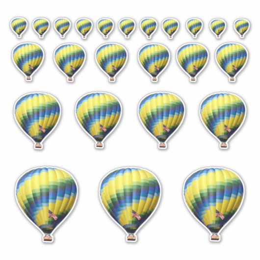 Stickers voor luchtballon (Voorkant)
