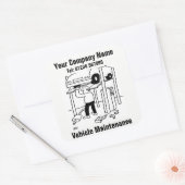 Stickers voor onderhoud van voertuigen (Envelop)