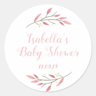 Stickers voor persoonlijk Baby shower