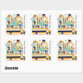 Stickers voor schoolillustraties (Vel)