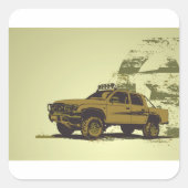 Stickers voor terreinwagens (Voorkant)