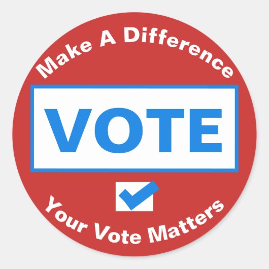 Stickers Vote (Devant)