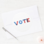 Stickers VOTE Aquarelle (Enveloppe)