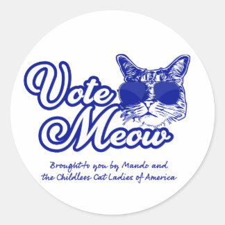Stickers Voter Meow
