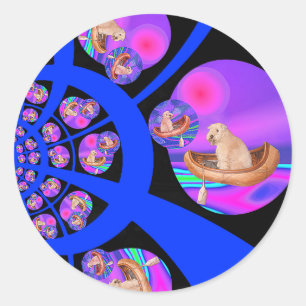 Stickers : Voyage d'Imaginaire Terrier à roues