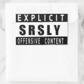 Stickers Vraiment Offensifs (Sac)