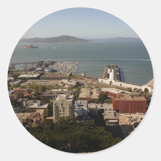 Stickers Vue #1-1 de San Francisco (Devant)