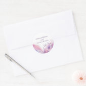 Stickers Watercolor Cherry Blossoms-Wedding (Enveloppe)