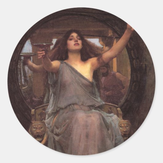 Stickers Waterhouse Circe (Devant)