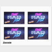 Stickers "Wave 7" du centre commercial Rad Mall (4 (Feuille)