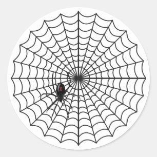 Stickers Web Halloween Spider