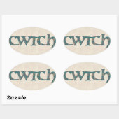 Stickers Welsh Fun, Motif Paisley (Feuille)