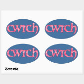 Stickers Welsh Fun : Red Check En vichy (Feuille)
