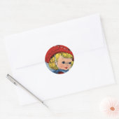 Stickers Western Retro Lil' Cowgirl Howdy Fun (Enveloppe)