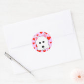 Stickers Westie Hearts (Enveloppe)