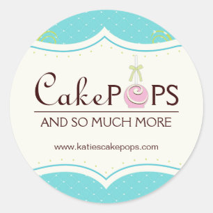 Stickers Whimsical Cake Pop
