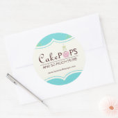 Stickers Whimsical Cake Pop (Enveloppe)