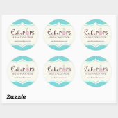 Stickers Whimsical Cake Pop (Feuille)