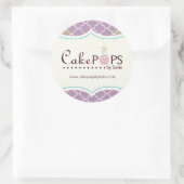 Stickers Whimsical Cake Pop (Sac)