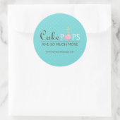 Stickers Whimsical Cake Pop (Sac)