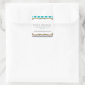 Stickers Whimsical Chevron et Dots (Sac)