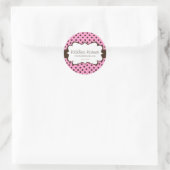 Stickers Whimsical et mignon Polk a Dot (Sac)