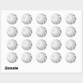 Stickers Whirlpool en argent (Feuille)
