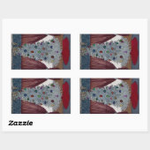 Stickers White Christmas Tree (Feuille)