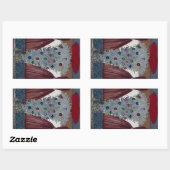 Stickers White Christmas Tree (Feuille)