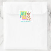 Stickers Wild & Three Kangaroo 3ème anniversaire F (Sac)